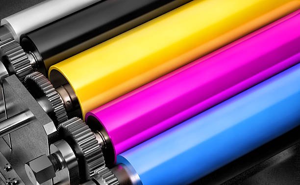 colored printers rolls